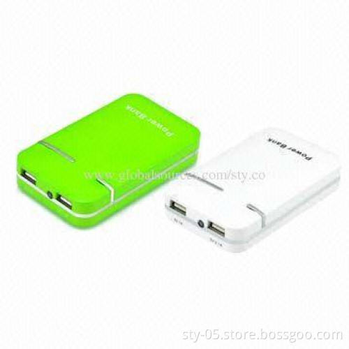 Power bank with 7,800mAh capacity